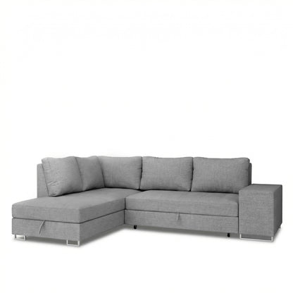 Corner sofa bed Martha DF-023CSBL left-hand - Grey