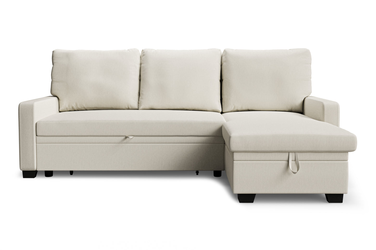 Corner sofa bed Susanne DF-017CSB reversible - Cream