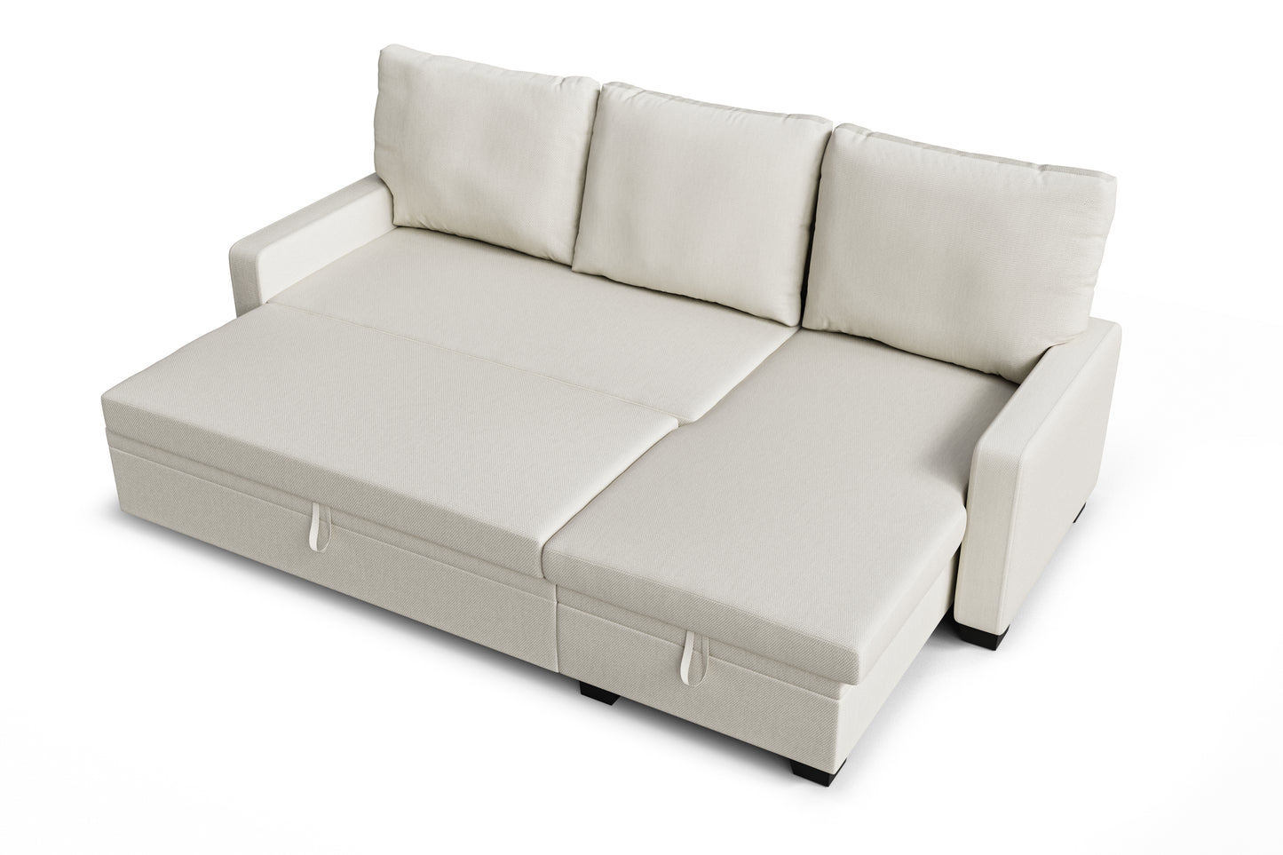 Corner sofa bed Susanne DF-017CSB reversible - Cream