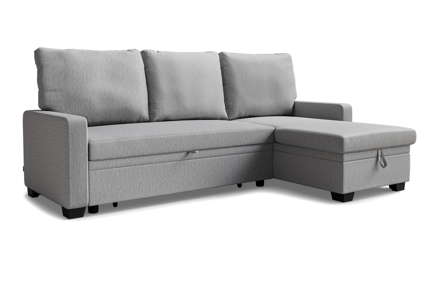 Corner sofa bed Susanne DF-017CSB reversible - Grey