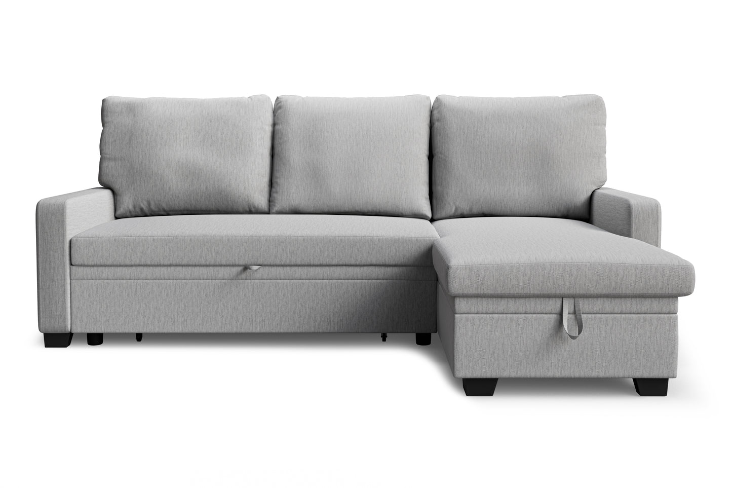 Corner sofa bed Susanne DF-017CSB reversible - Grey
