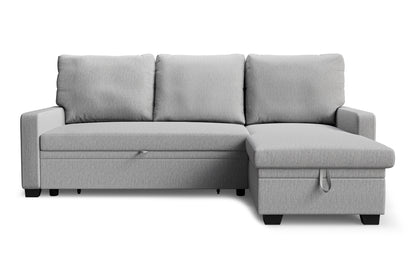 Corner sofa bed Susanne DF-017CSB reversible - Grey