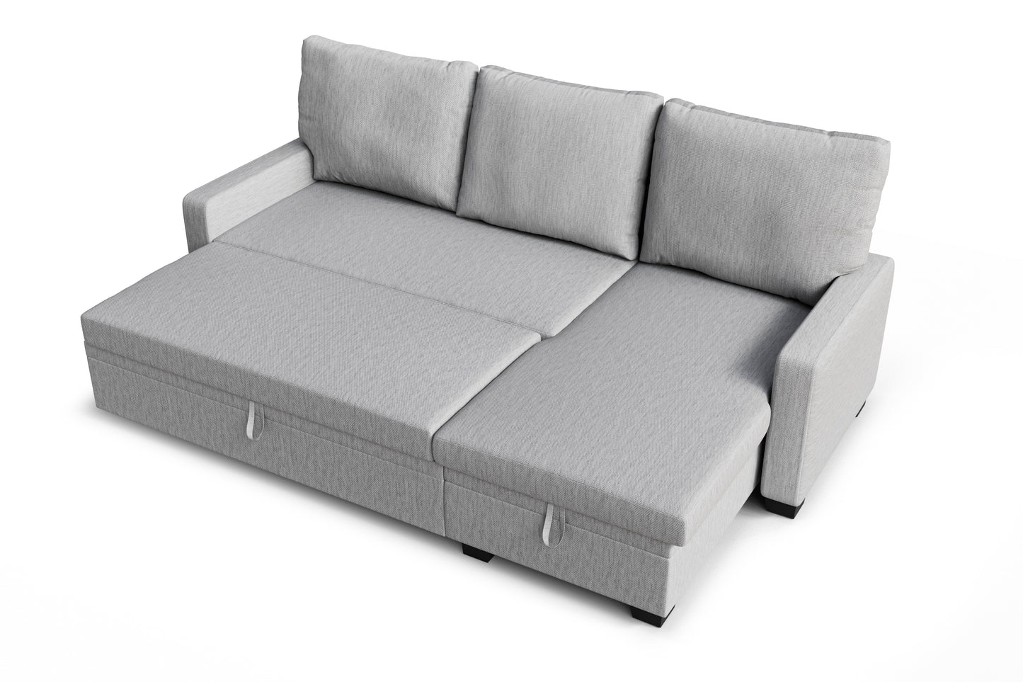 Corner sofa bed Susanne DF-017CSB reversible - Grey