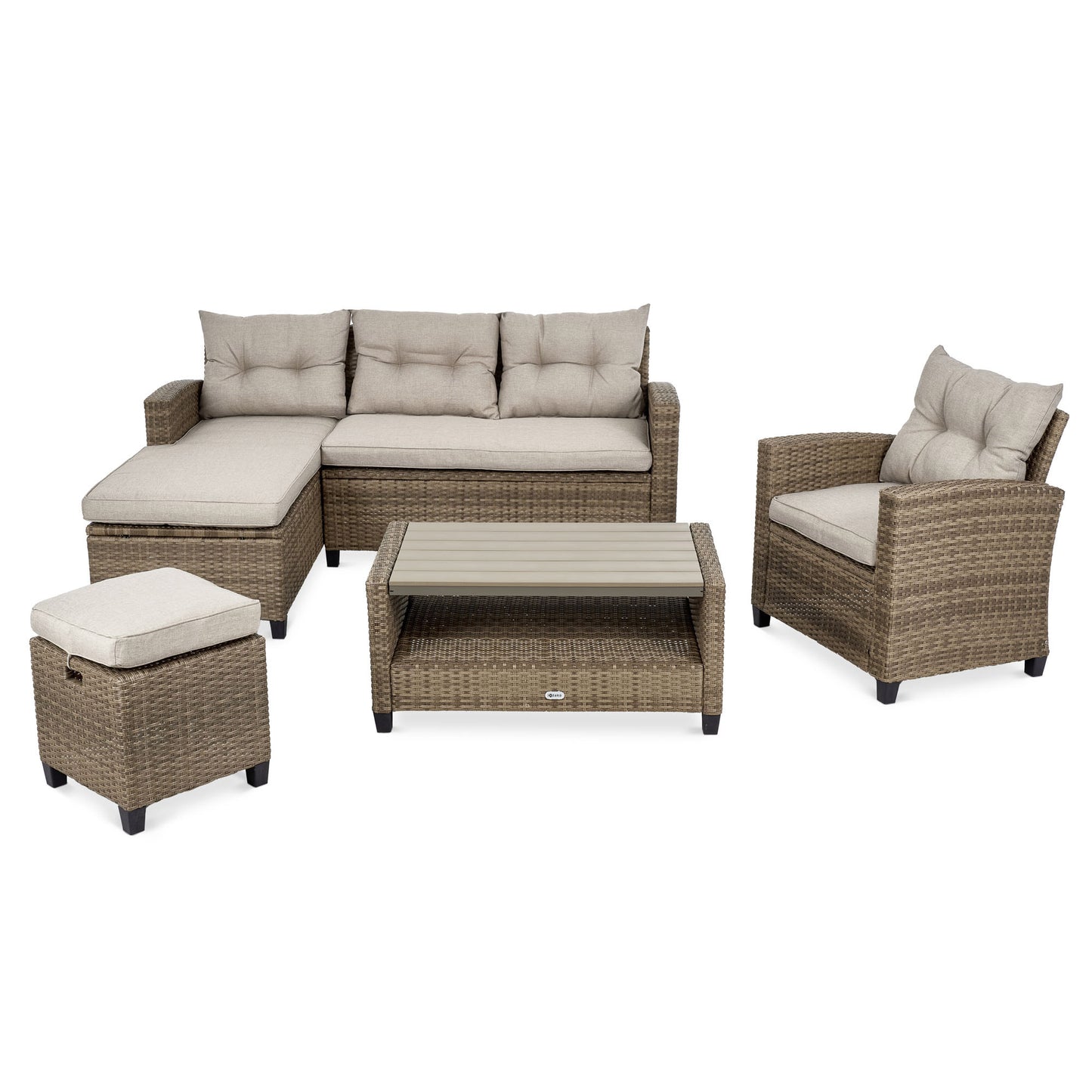 DALMIA garden furniture DV-077GF - Beige/Beige