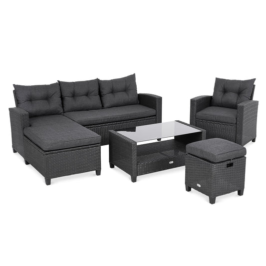 DALMIA garden furniture DV-077GF - Black/Graphite