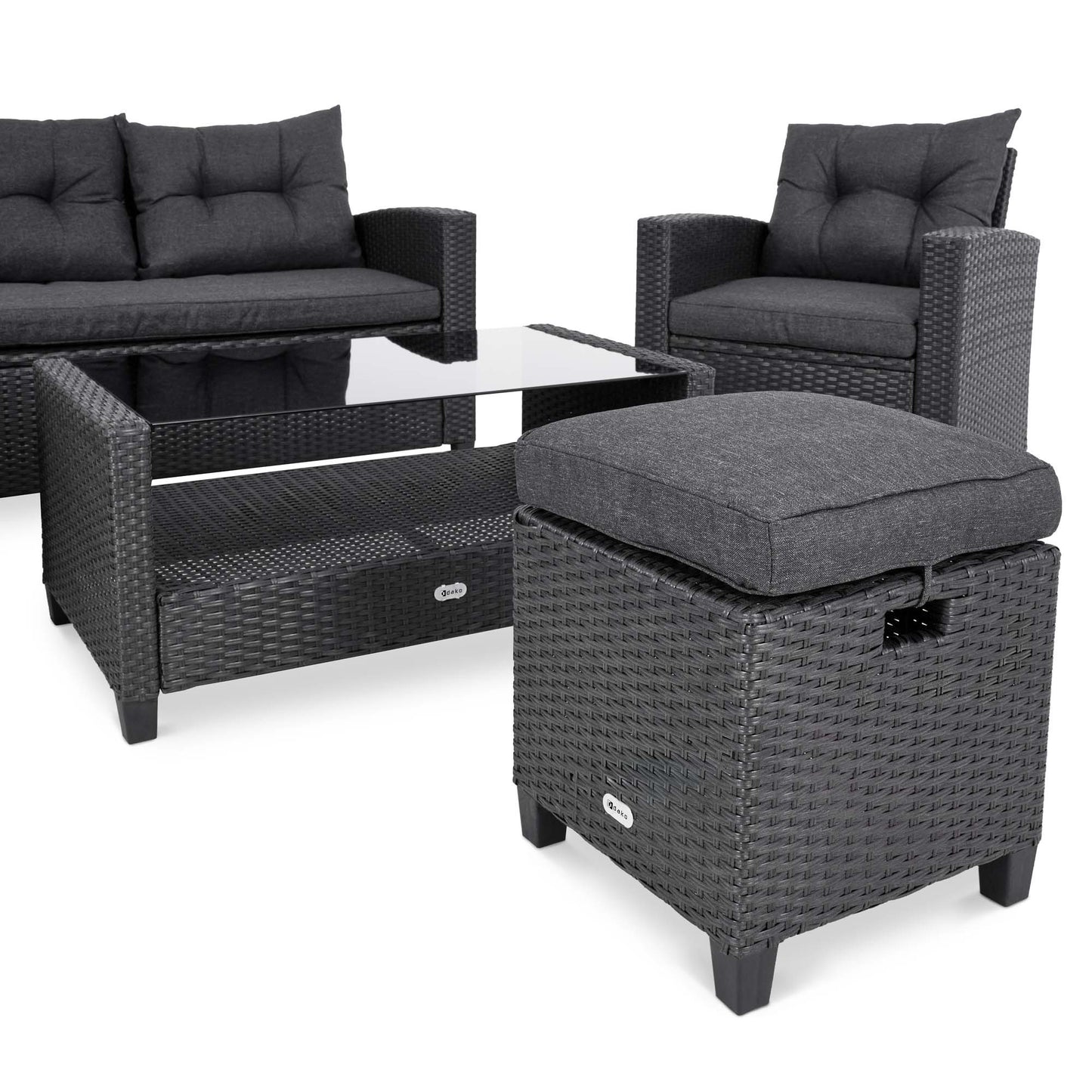 DALMIA garden furniture DV-077GF - Black/Graphite