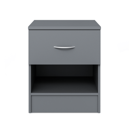 Bedside table Essential DF-BR100BST-1D - grey
