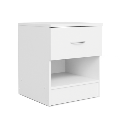 Bedside table Essential DF-BR100BST-1D - white