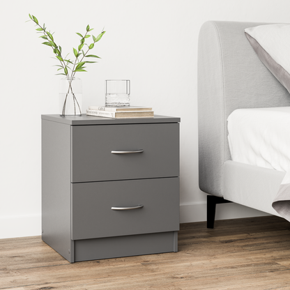 Bedside table Essential DF-BR101BST-2D - grey