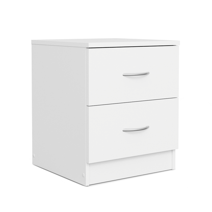 Bedside table Essential DF-BR101BST-2D - white