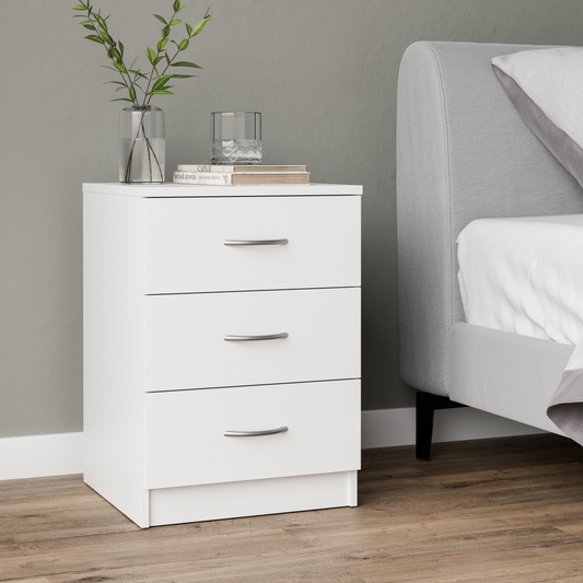 Bedside table Essential DF-BR102BST-3D - white