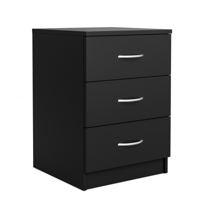 Bedside table Essential DF-BR102BST-3D - black