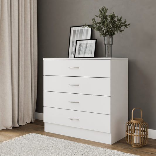Chest of drawers Essential DF-BR103CD-4D - white