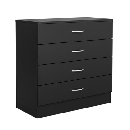 Chest of drawers Essential DF-BR103CD-4D - black