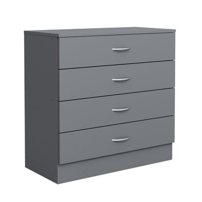 Chest of drawers Essential DF-BR103CD-4D - grey