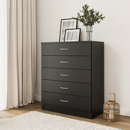 Chest of drawers Essential DF-BR104CD-5D - black