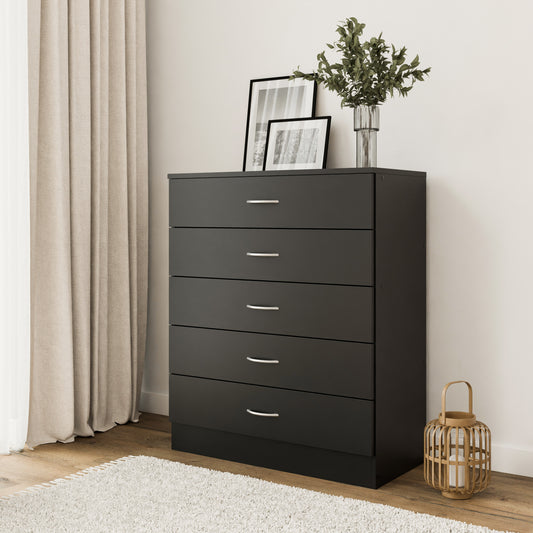Chest of drawers Essential DF-BR104CD-5D - black