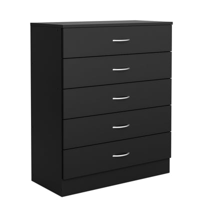 Chest of drawers Essential DF-BR104CD-5D - black