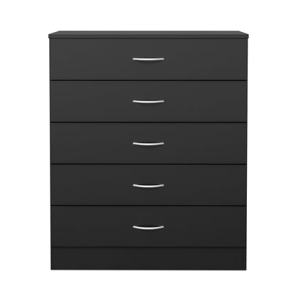 Chest of drawers Essential DF-BR104CD-5D - black
