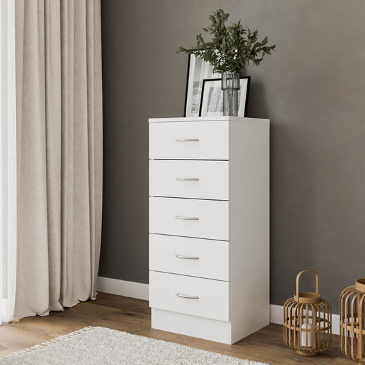 Chest of drawers Essential DF-BR105CD-5D - white
