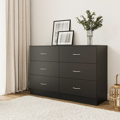 Chest of drawers Essential DF-BR106CD-6D - black