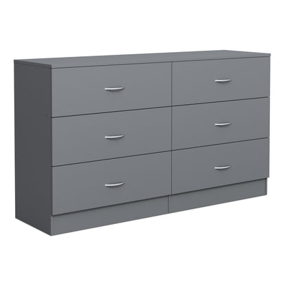 Chest of drawers Essential DF-BR107CD-6D - grey