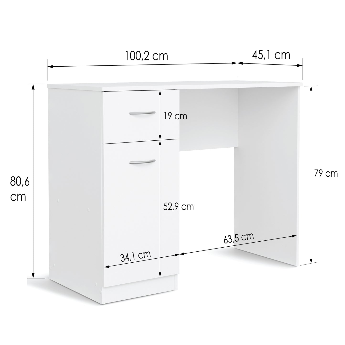 Desk Essential DF-BR109DD - black