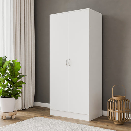 Wardrobe Essential DF-BR110W-2DR - white