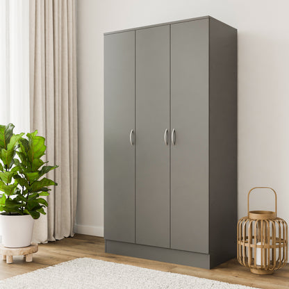 Wardrobe Essential DF-BR111W-3DR - grey