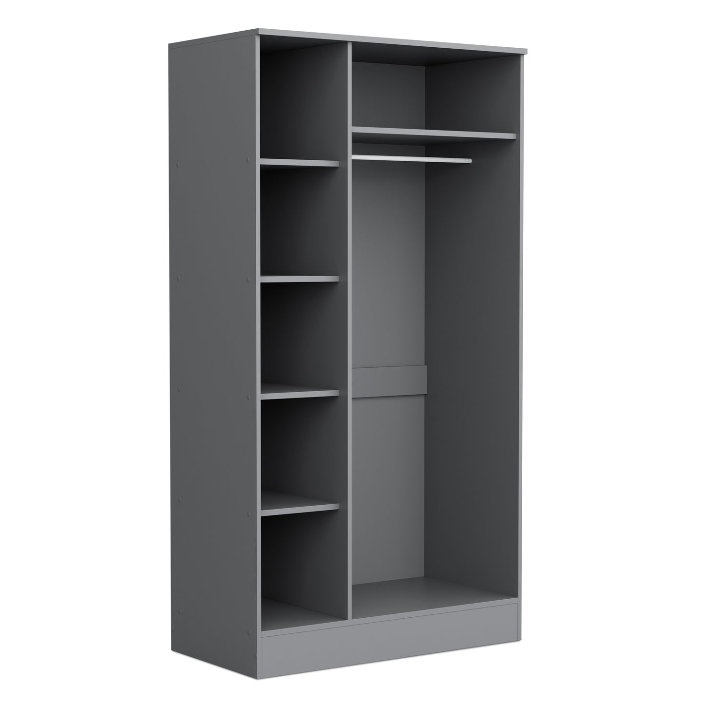 Wardrobe Essential DF-BR111W-3DR - grey