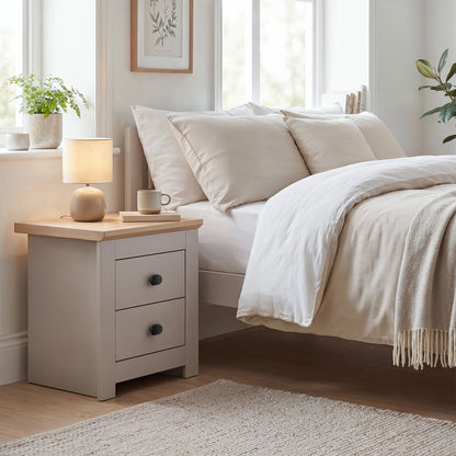 Bedside Table Milford DF-CF200BST-2D - Cashmere