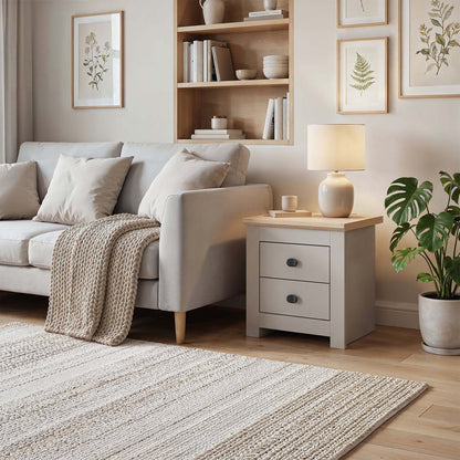 Bedside Table Milford DF-CF200BST-2D - Cashmere