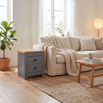 Bedside Table Milford DF-CF200BST-2D - Graphite