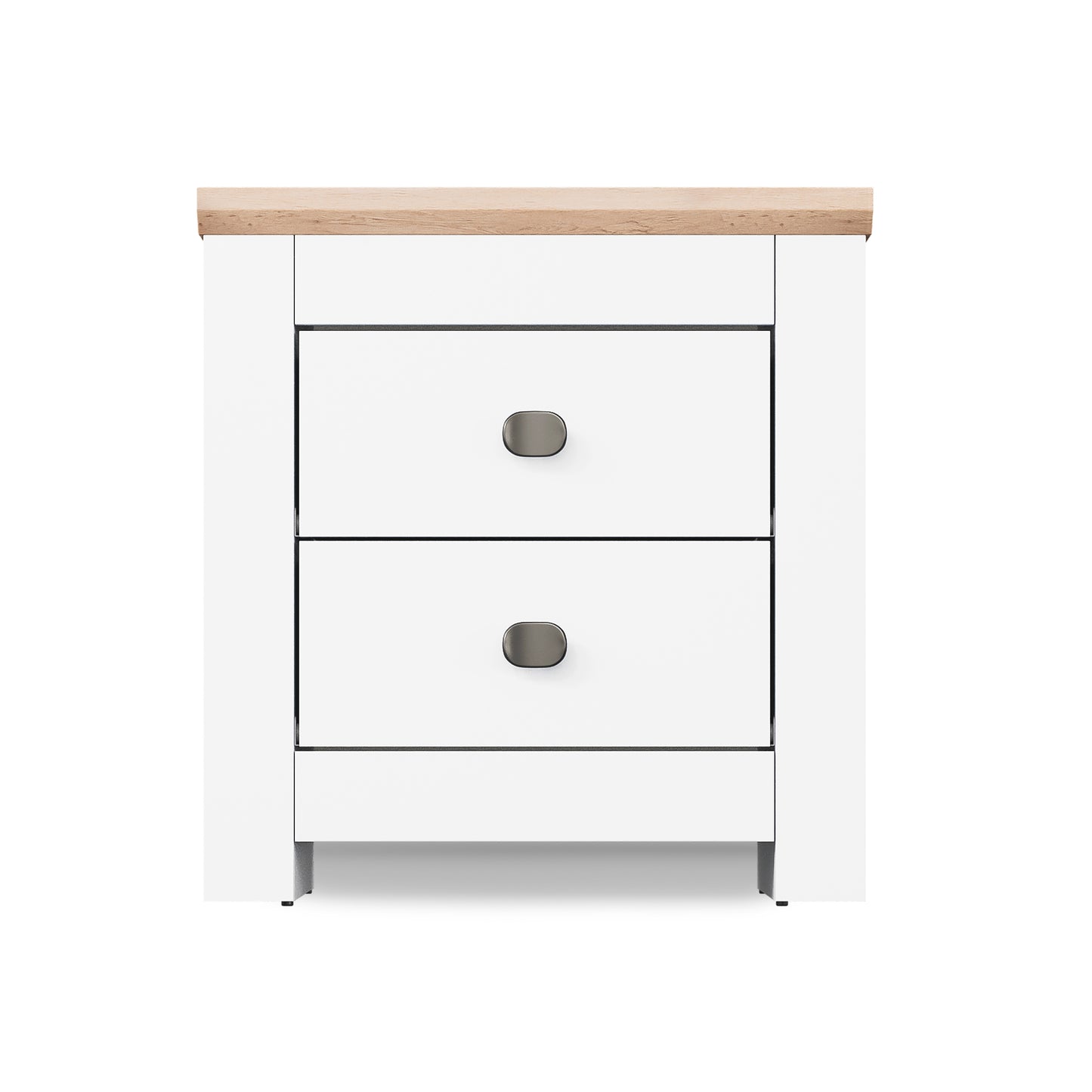 Bedside Table Milford DF-CF200BST-2D - White