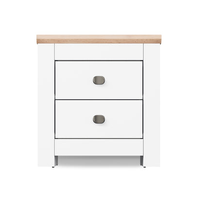 Bedside Table Milford DF-CF200BST-2D - White