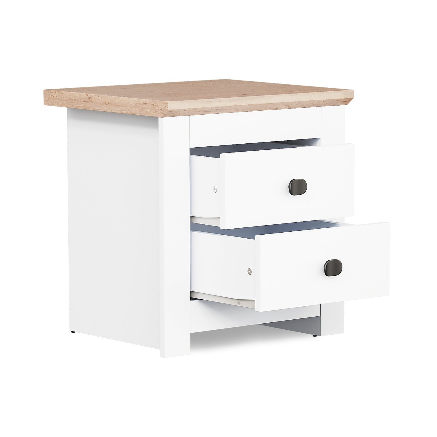 Bedside Table Milford DF-CF200BST-2D - White