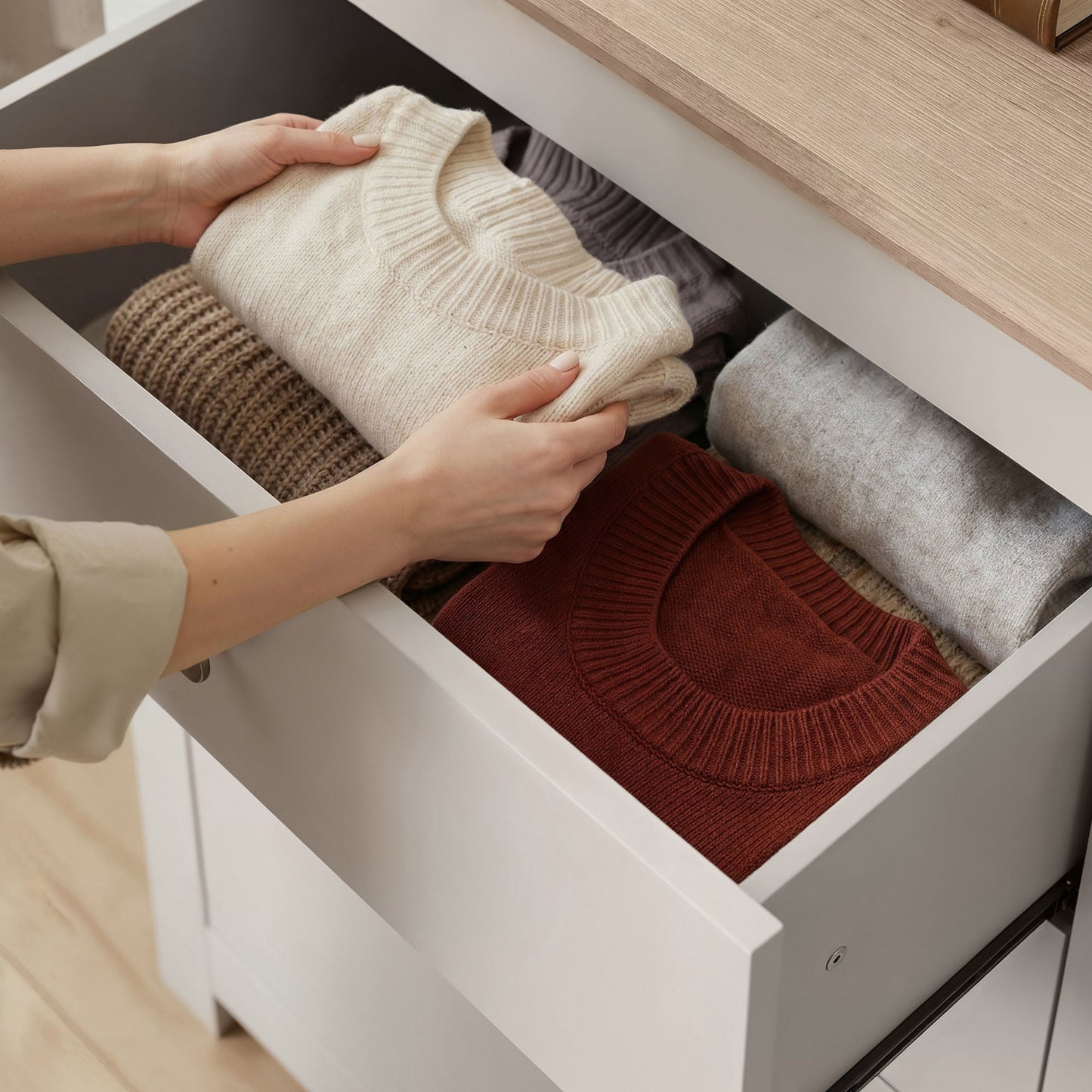 Chest of Drawers Milford DF-CF201CH-4D - Cashmere