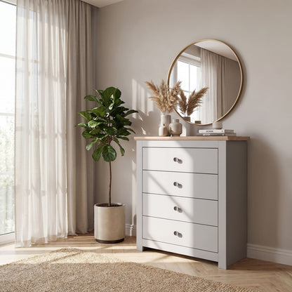 Chest of Drawers Milford DF-CF201CH-4D - Cashmere