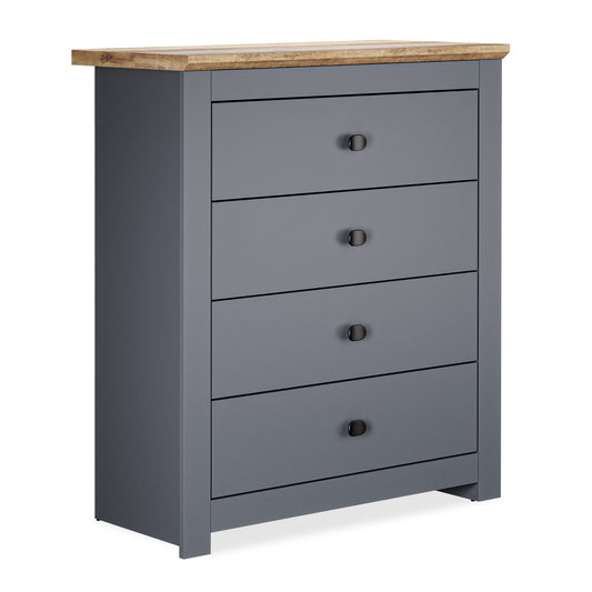 Chest of Drawers Milford DF-CF201CH-4D - Graphite