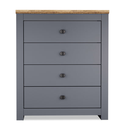 Chest of Drawers Milford DF-CF201CH-4D - Graphite