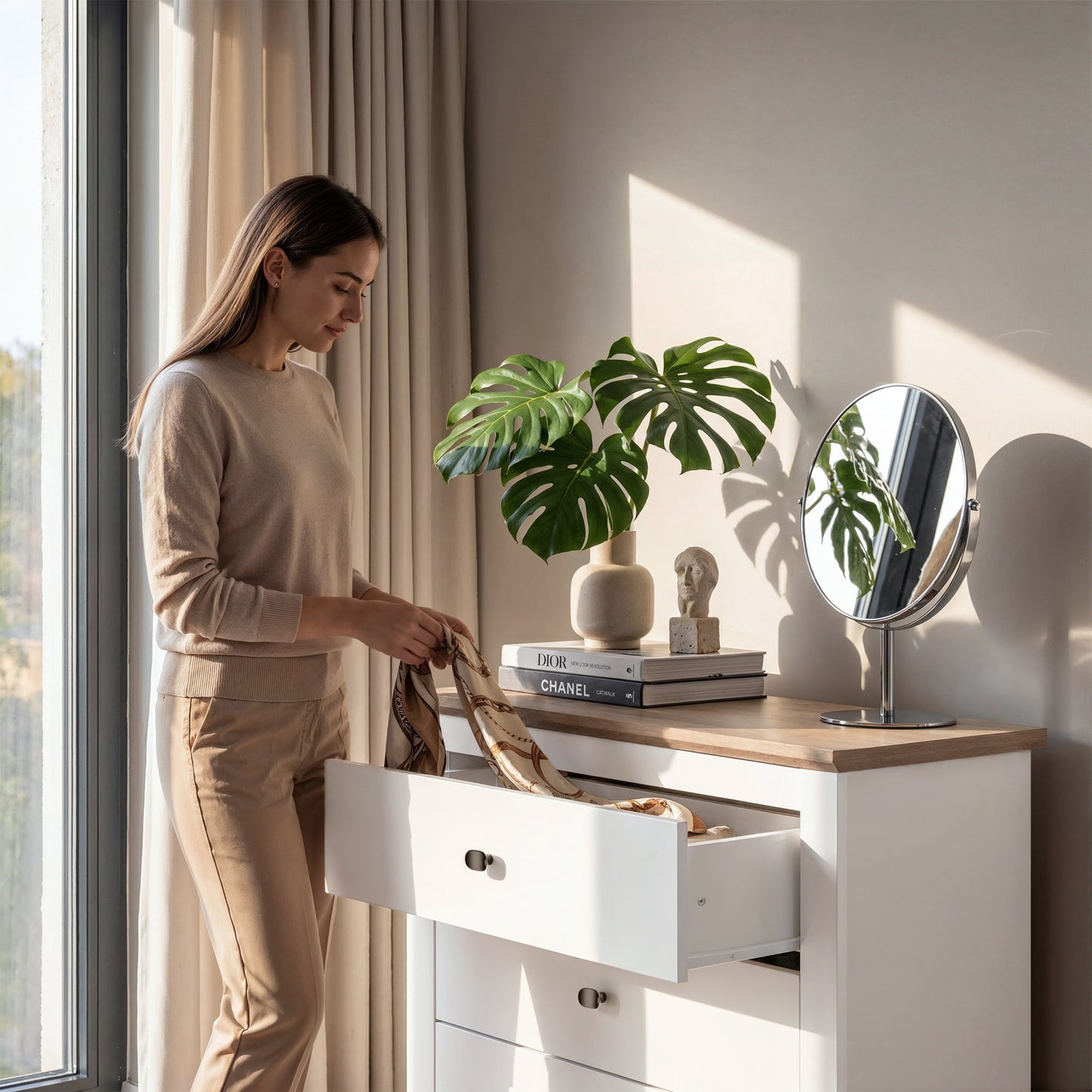 Chest of Drawers Milford DF-CF201CH-4D - White