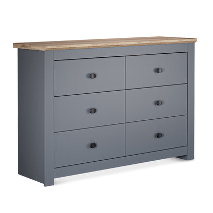 Chest of Drawers Milford DF-CF202CH-6D - Graphite