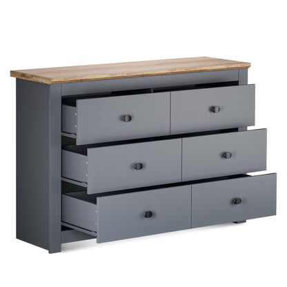 Chest of Drawers Milford DF-CF202CH-6D - Graphite