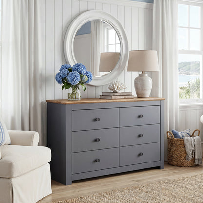 Chest of Drawers Milford DF-CF202CH-6D - Graphite