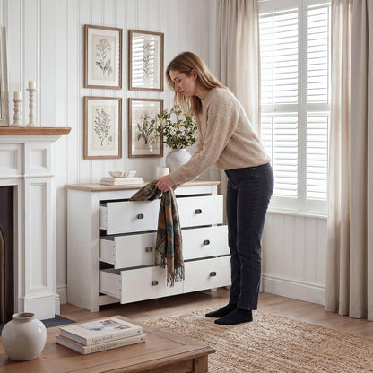 Chest of Drawers Milford DF-CF202CH-6D - White