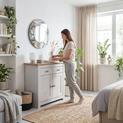 Chest of Drawers Milford DF-CF203SB-2DR2D - Cashmere