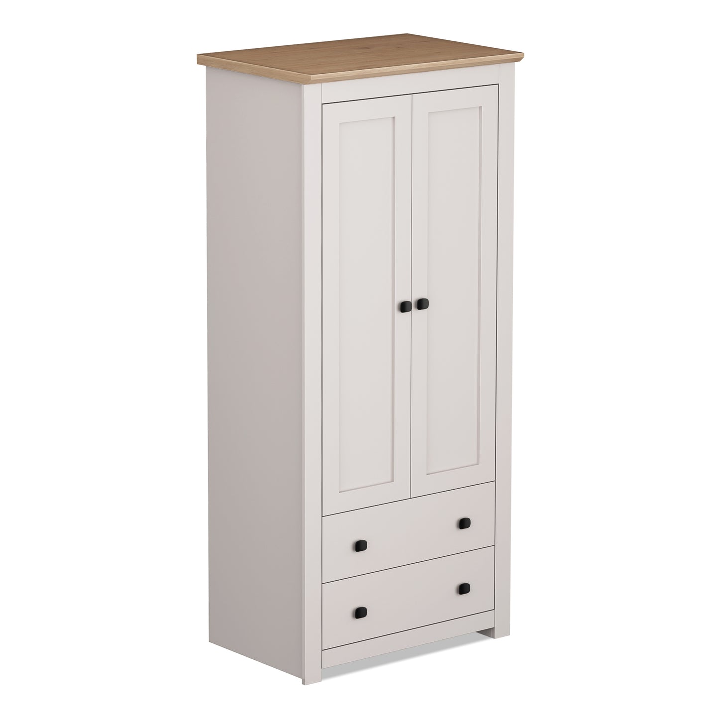 Wardrobe Milford DF-CF204WR-2DR2D-80 - Cashmere