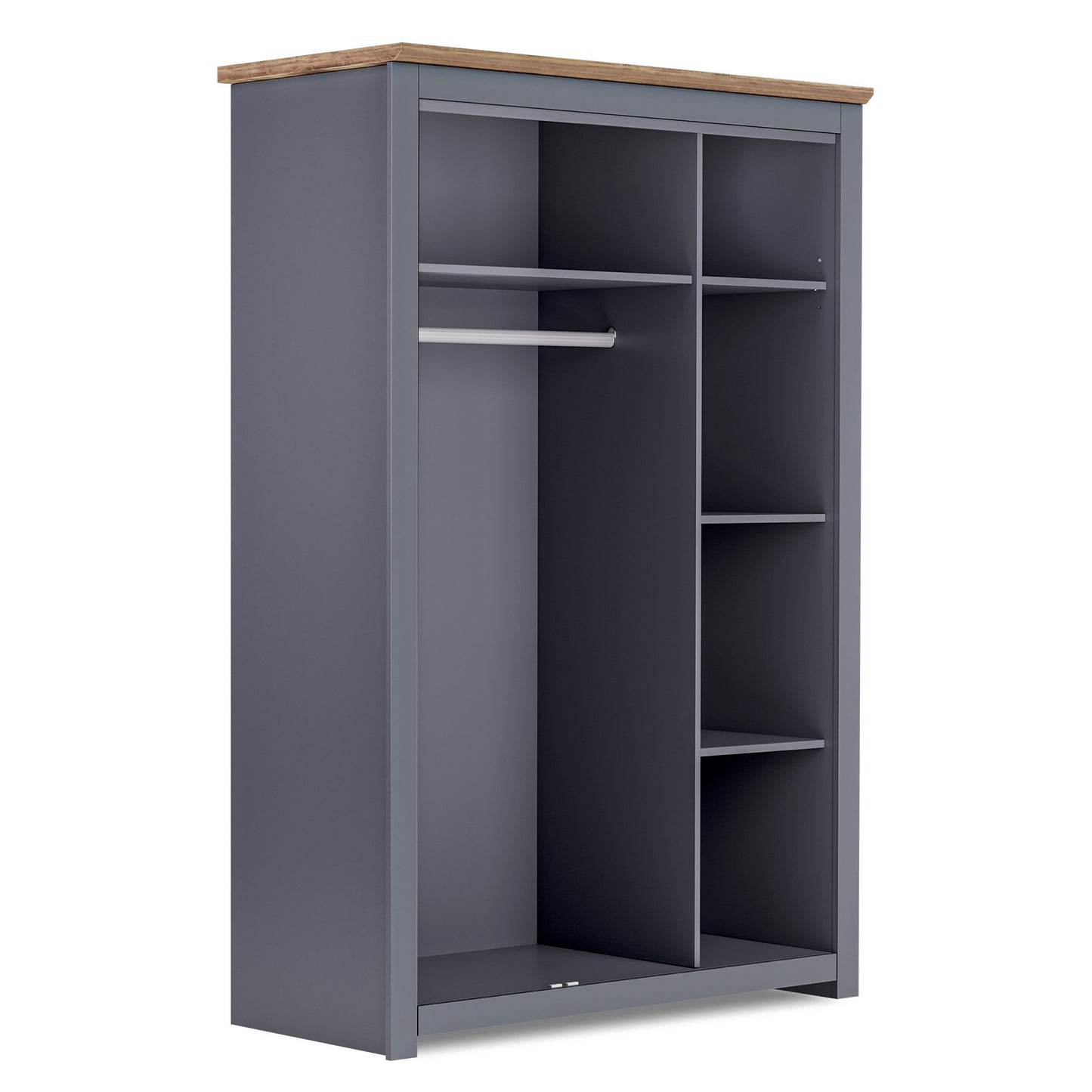 Wardrobe Milford DF-CF205WR-3DR-120 - Graphite
