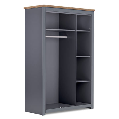 Wardrobe Milford DF-CF205WR-3DR-120 - Graphite