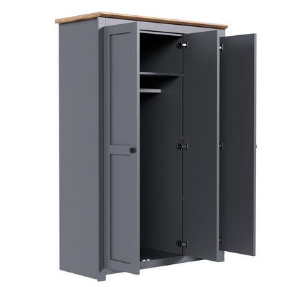 Wardrobe Milford DF-CF205WR-3DR-120 - Graphite